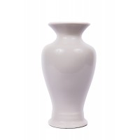 Vaso Porcelana Siluet  Branco Vaso Porcelana Siluet  Branco